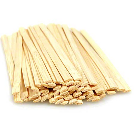 4.7 Inch 5.9 Inch 7 Inch Various Size Customize Your Brand Bamboo Coffee Stirrer Sticks