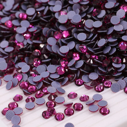 JC Crystal Factory Price SS10 1440pcs/bag Glass Hot-fix Flatback Rhinestones Crystal Hotfix Flatback Rhinestones for Dress