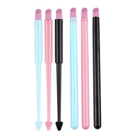 Manicure Grinding Pen Nail Quartz Cuticle Remover Pusher Trimmer Sanding Polishing Care Nail Grinding Pen
