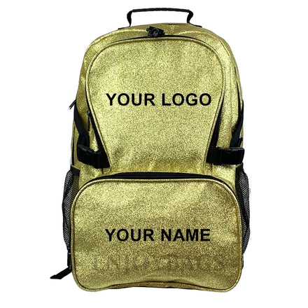 Fashion Waterproof Anti-Theft Polyester External Frame Backpack Diamond Lattice Pattern Arcuate Shoulder Strap Zipper Closure