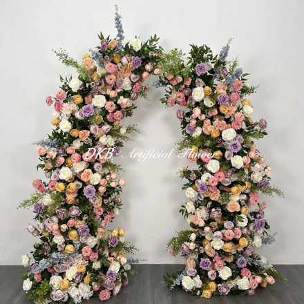 DKB Custom Artificial Flower Arch Wedding Flower Arch Promise Wholesale Customized Flower Arch Artificial