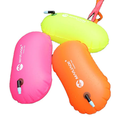 Swim Buoy Floating Diving Cylinder 0.35mm PVC 48x29cm for Camping Swimming
