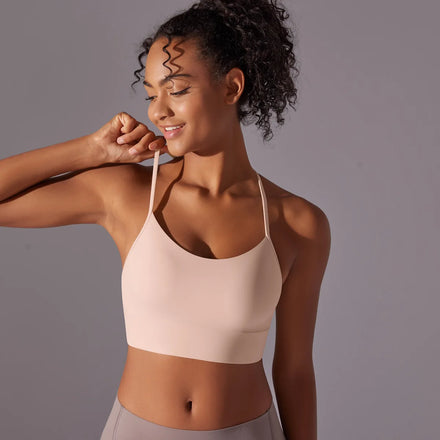 Two-sided Sanding Skin-friendly H-shaped Bar Beautiful Back Sports Underwear Running Fitness Yoga Bra