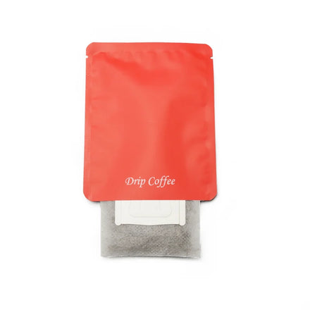 Custom Printing Recyclable Food Grade Coffee Tea Sachet Packing Pouch for Hanging Ear Drip Coffee Filter Bag Outer Packaging