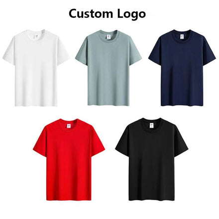 Wholesale Blank 220Gsm Oversized Men T Shirts for Printing Tee Shirts With Logo Customize