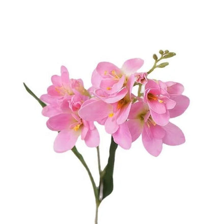 High Quality Latex Real Touch Artificial Flower Freesia for Home Decor
