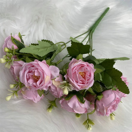 Artificial Rose Bouquet Mini Flower Bouquet Peony Bouquet Wedding Decoration
