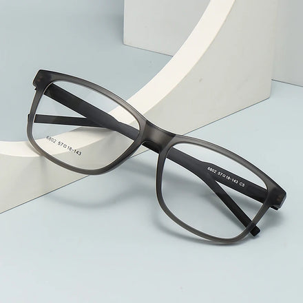 New Arrival Casual Sports Style Spring Temple Eyewear Square Computer Anti Blue Light Blocking Glasses Eyeglasses Frames for Men