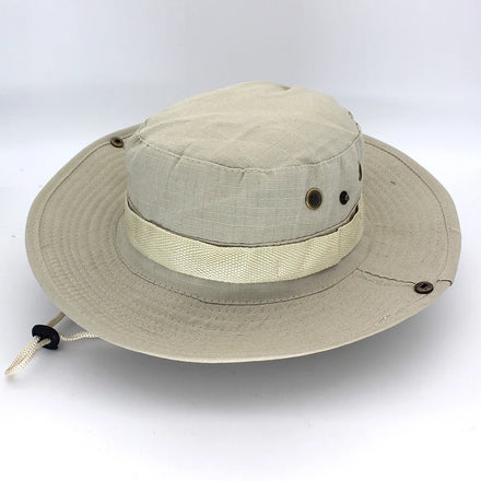Adjustable Climbing Fishing Stylish Polyester Fisherman Cap for Outdoor Sports Bucket Hat