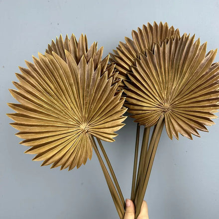 A045 Artificial Plants Artificial Foliage Garden Decor PU Bushel Leaf Ornament House Decor Giant Flowers Artificial Plants