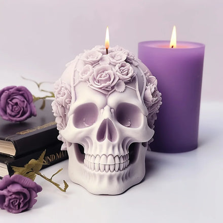 Rose Aromatherapy Candle Mold Liquid Mold DIY Decoration Source Factory Cross Exclusive Supply for Environment