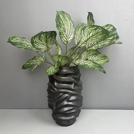 A037 Artificial Leaves Hydroponic Simulation Plants Faux Flowers Artificial Plants Room Garden Decoration Home Decor