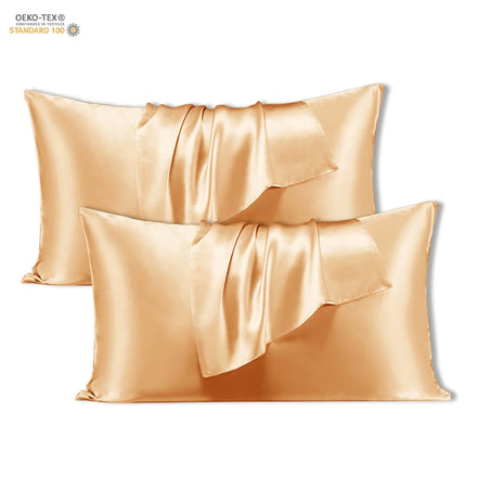 Comfortable and Breathable Silk Pillowcase 100% Mulberry Silk Covers for Sleeping