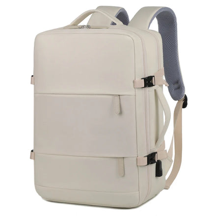 OMASKA Custom Logo Nylon Laptop Backpacks 17 Inch School Bags With USB Daily Life