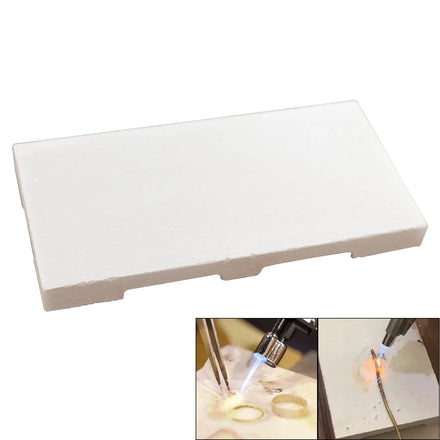 Wholesale 4x5 4x10 Fire Brick for Gold Silver Welding Jewelry Processing Mold Insulating Soldering Plate Tool Able Model