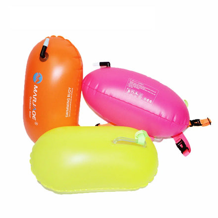 Swim Buoy Outdoor Inflatable Safety Flotation Swimming Bubble Flotation Bag Open Water Swimmers Triathletes Climbing