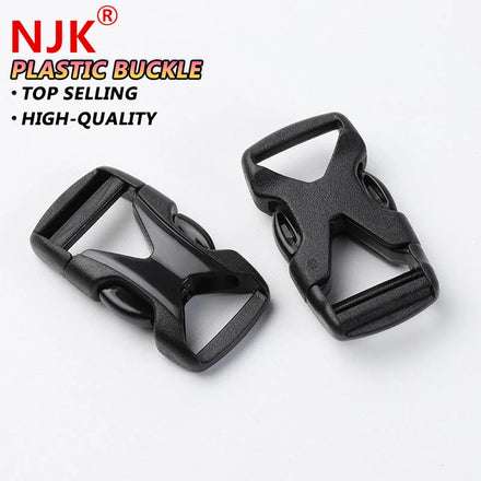 Wholesale 15mm Waterproof Plastic Side Release Buckles Quick Adjustable Custom for Bags & Backpacks
