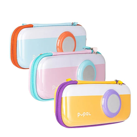Deli BC288A Kids Cute Camera Pencil Pouch for Boys and Girls Large Capacity Multi-purpose Stationery Bag 96pcs Per Carton Set