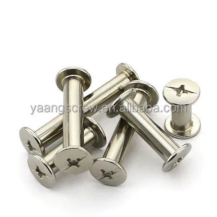 1/4 1/8 3/8 Stainless Steel Binding Post 5mm 6mm Chicago Screw