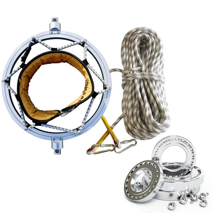 M Size Ball Rotation Structure Belt Style Gymnastics Twisting Belt for Tumbling Trampoline Diving Bungee Acrobatics