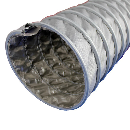 Industrial Chinese Galvanized Steel Hot Air Duct Flame-Resistant High-Temperature Flexible Easy Install Air Ventilation Duct