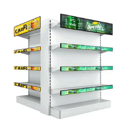 Ultra-Wide Stretched LCD Display for Retail Store Advertising Android Media Player Bar Shelf Edge Screen for Shopping Mall Use