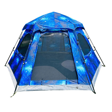 Camping Fun Double-layer Instant Lightweight Outdoor Four-season Waterproof Aluminum Alloy Frame Automatic Luxury One Tent