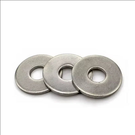 Customized Carbon Steel Flat Washer Stainless Steel 304/316 for Screw Bolt M3 M8 Threads Zinc Finish Plain Surface Treatment