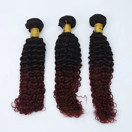 EMEDA 1B99J Machine Weft Virgin Hair Double Drawn Weft Hair Extensions Human Hair Extension