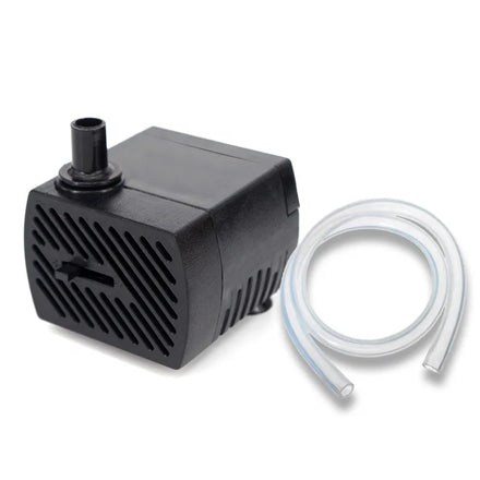 2.5W Plastic Aquarium Fish Water Pump 200L/H Eco-Friendly for America & Japan Markets Pond Hydroponics Fountain Equipped Tubing