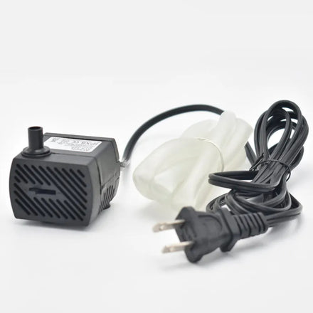 Multi-function 5W Mini AC Submersible Pump Ultra-Quiet Detachable Cleanable Water Circulation Motor with Tubing Nano Tank