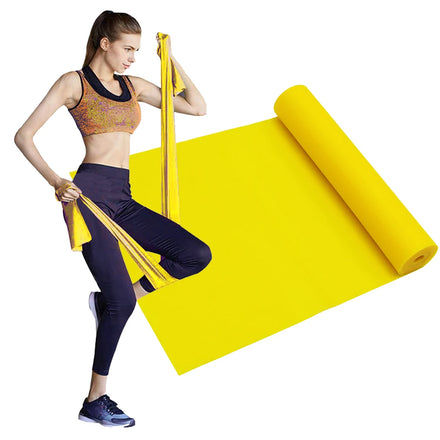 TPE Material Exercise Physiotherapy Band for Strength Training Yoga Pilates Stretching Elastic Resistance Bands Home Gym Workout