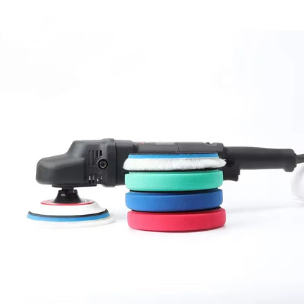 Three Car Flat Polish Foam Sponge Pads and Wool Blend Pad Combination Polishing Pad Kit for Car Care Details