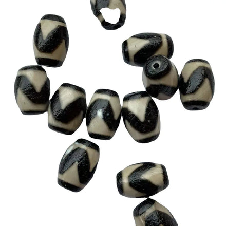 YL004 Mini Tiger Teeth Lucky Dzi Tianzhu Beads for Making Jewelry