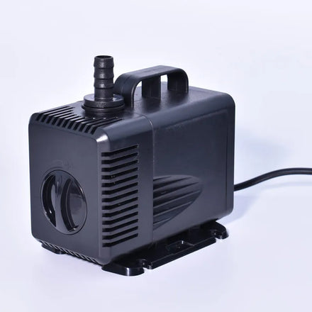 Mini Solar Tabletop Plastic Submersible 80W Water Dancing Fountain Pump with LED Light 3500L/H Eco-Friendly Garden Pond Pump