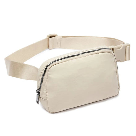 Nylon Fanny Pack Waist Purse for Women Chest Crossbody Cute Belt Sport Bag Waterproof Belt Bag