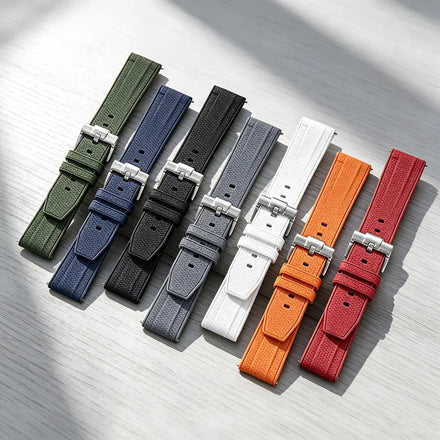 Yunse New Sport Luxury Quick Release 22mm Watch Bands Waterproof Premium Liquid Silicone Watch Strap for SwatchXomega