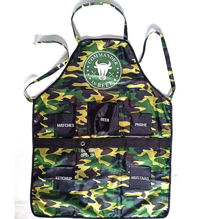 Newest Custom Promotional Waterproof Polyester Sublimation Bib Apron Kit with Tool for Food Service