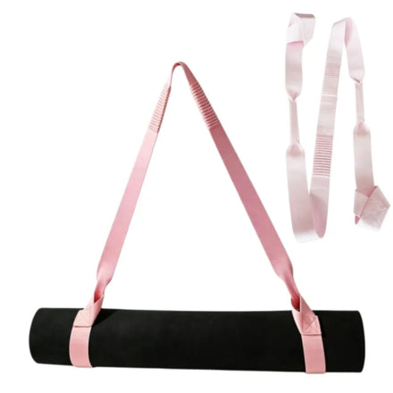 Custom Logo Durable Nylon Shoulder Carry Belt Adjustable Sling Yoga Mat Strap 4x160cm for Fitness Exercise Yoga Pilates