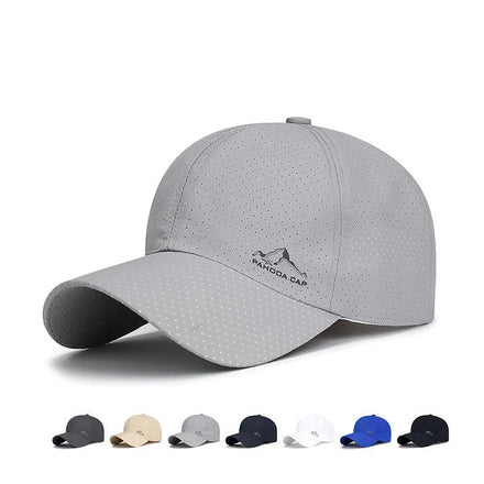 Fashionable 5-Panel Baseball Hat for Summer Quick Dry Breathable UV Protected Leisure Beach Volleyball American Sublimated Print