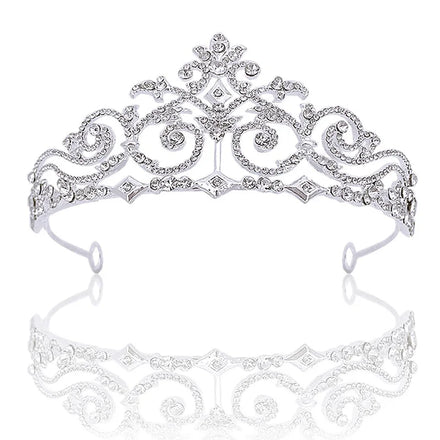 Wholesale Wedding Rhinestone Crowns Quinceanera Party Hair Accessories Bridal Crowns Pageant Rhinestone Tiaras for Little Girls
