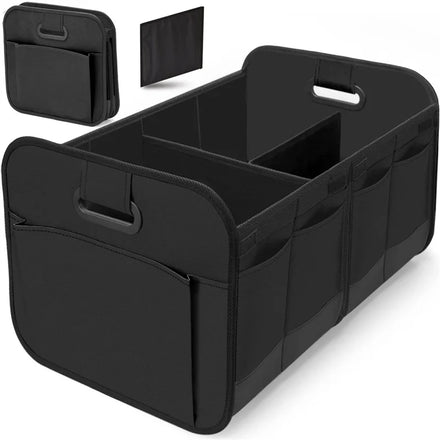 Storage Anti slip Design Waterproof Polyester Suitable SUV Minivan Truck Standard Size Deluxe Car Trunk Organizer