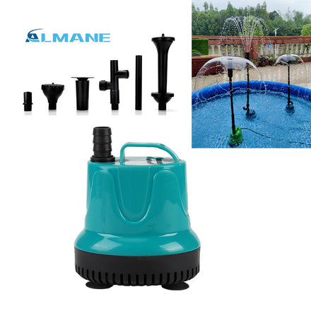 ALMANE AL-1500D 12W Energy Saving Eco-Friendly Plastic Swimming Pool and Pond Fountain Water Pump