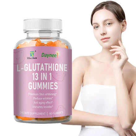 L-Glutathione 13 in 1 Skin Whiten Gummies Vitamine c Care Collagen Glutathiones Gummy