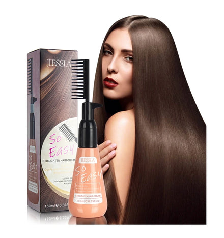 Wholesale Cream Hair Straightener Comb