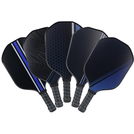 Black Longer Rackets Setgraphite Thermoformed T700 Pickleball Paddle Set of 2carbon Fiber Black Pickleball Paddles Set of 2