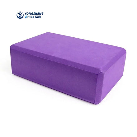 Wholesale Premium Quality Custom Logo Pilates Yoga Blocks Set Thick Eco-Friendly Anti-Slip Foam EVA Cork Blocks High Density