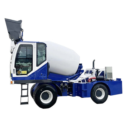Self Loading Concrete Mixer Truck From China Easy Mini Hydraulic Self Loading Concrete Mixer