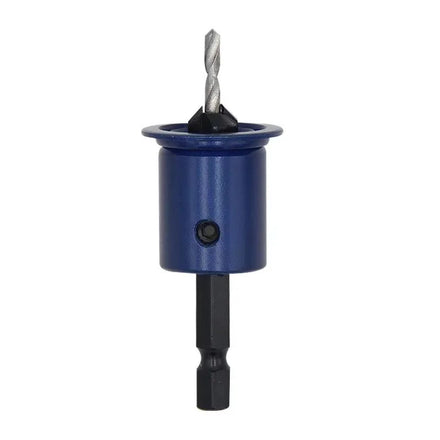 Blue Hexagonal Shank Limit Countersunk Drill Bit Cone Hole Screw Installation Salad Drill