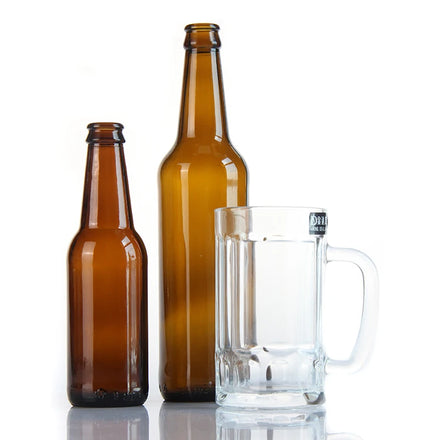 Beer Bottle Wholesale Glass Beer Bottles 11 Oz 330ml Long Neck Beer Glass Bottle 250 Ml With Crown Cap